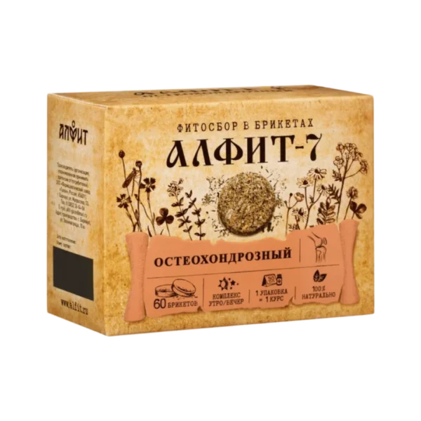 Alfit 7 - Pri osteohondrozi in obolenju sklepov