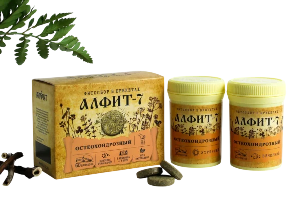Alfit 7 - Pri osteohondrozi in obolenju sklepov