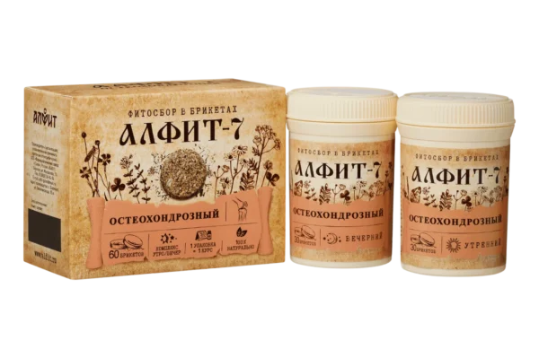 Alfit 7 - Pri osteohondrozi in obolenju sklepov